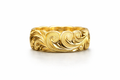 Ring in Gold mit filigranem Blumenmuster