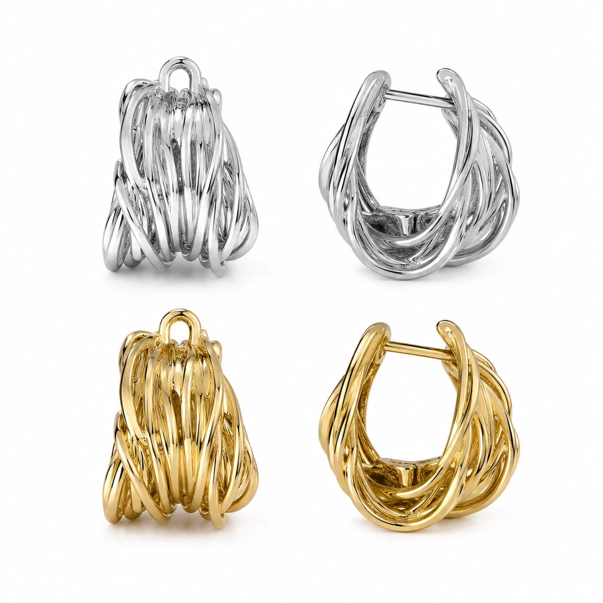 Creolen Gold Silber