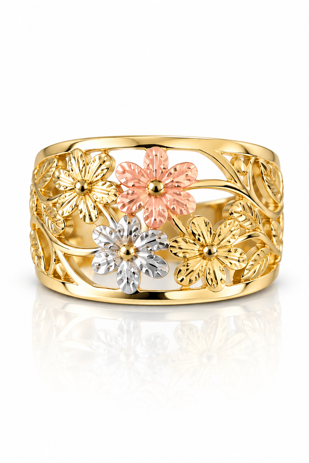 Gold Silber Enamel