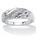 Ring Silber Gold Zirkonia