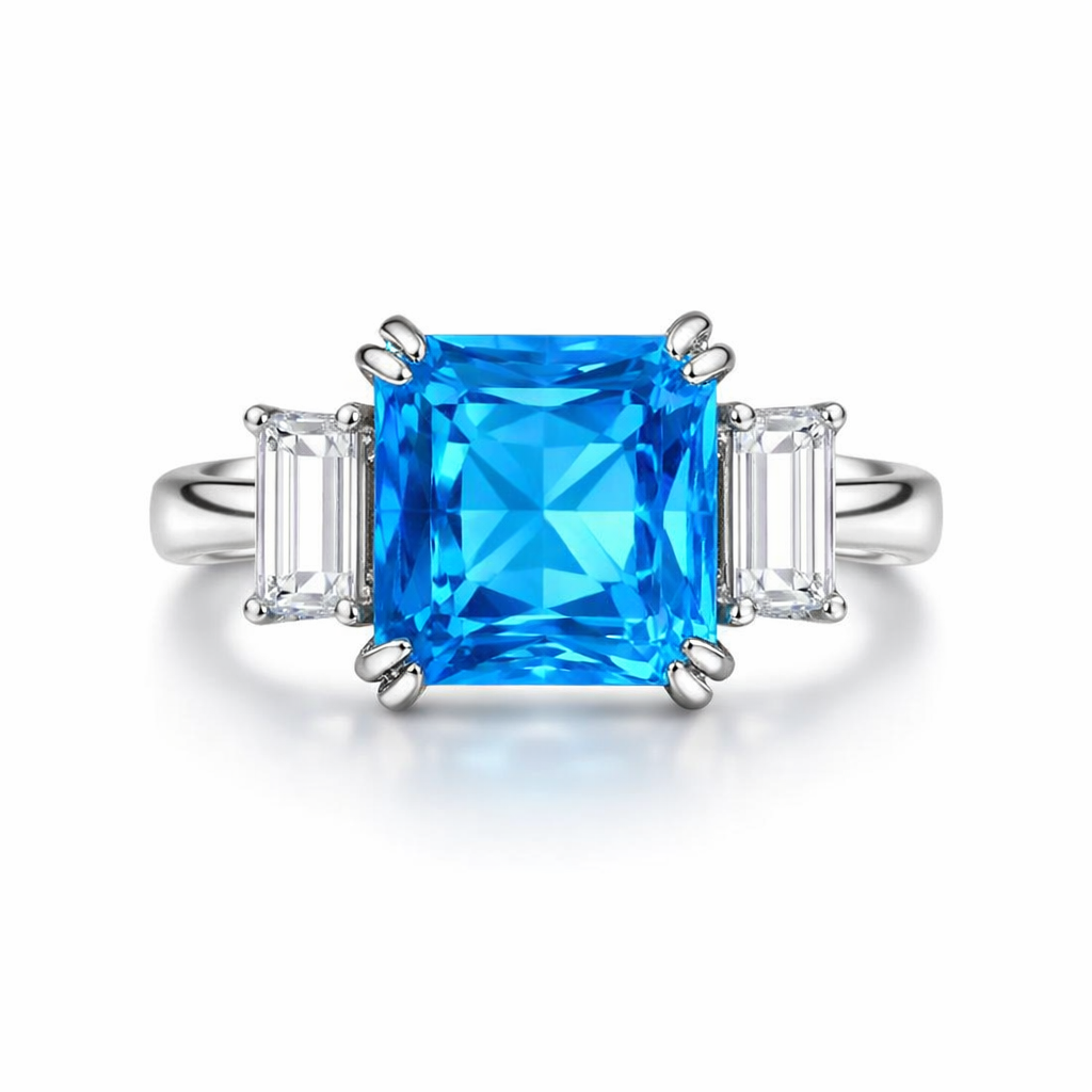 Blau Silber
