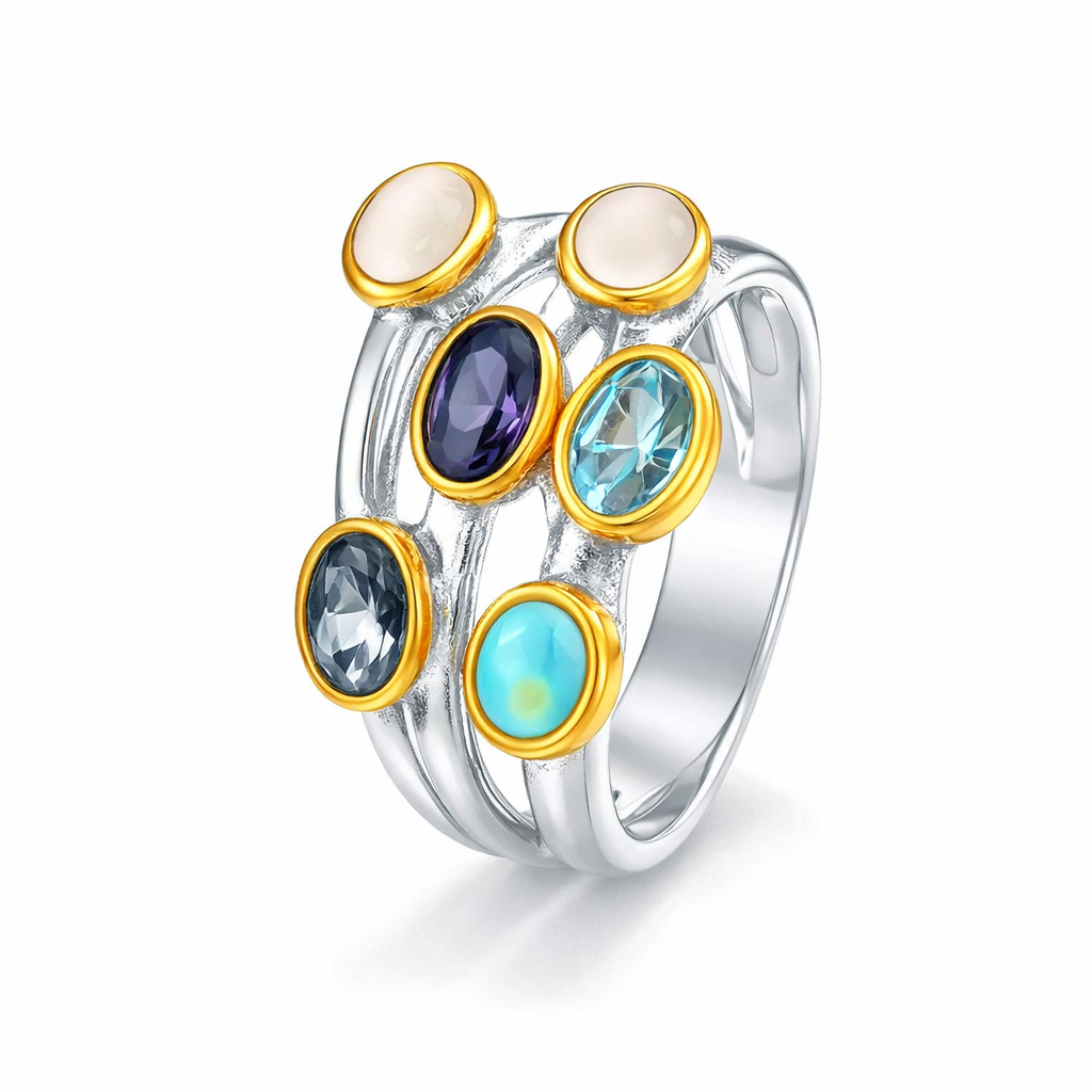 Mehrreihiger Ring