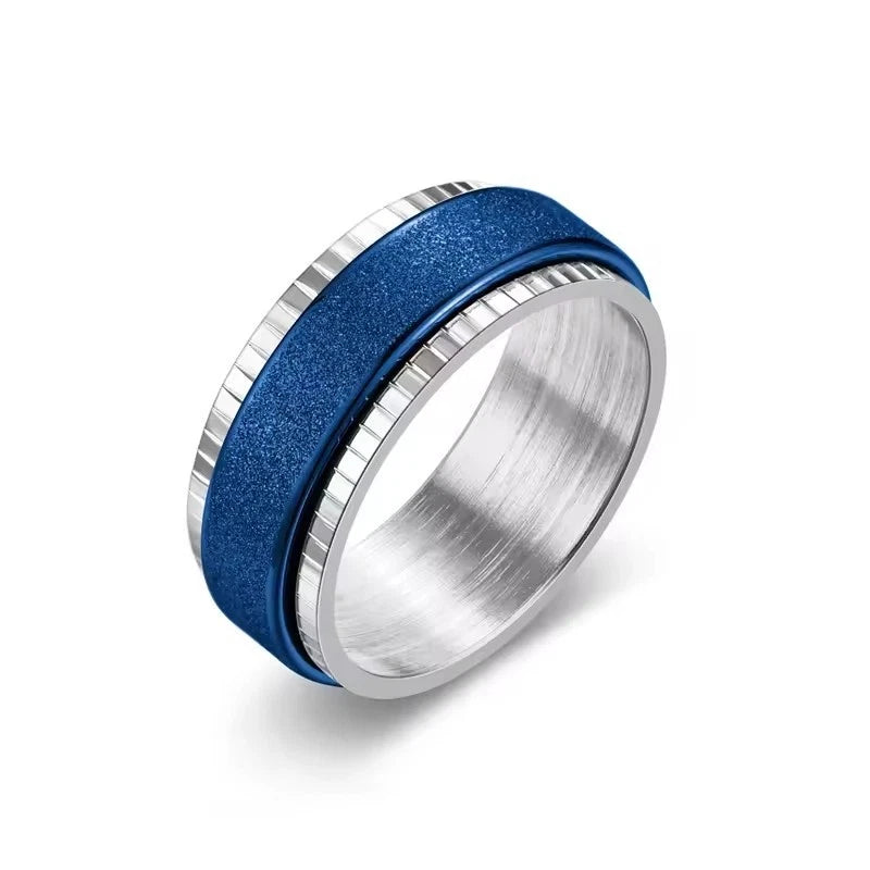 Spinner Blau Silber Gold