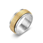 Spinner Blau Silber Gold