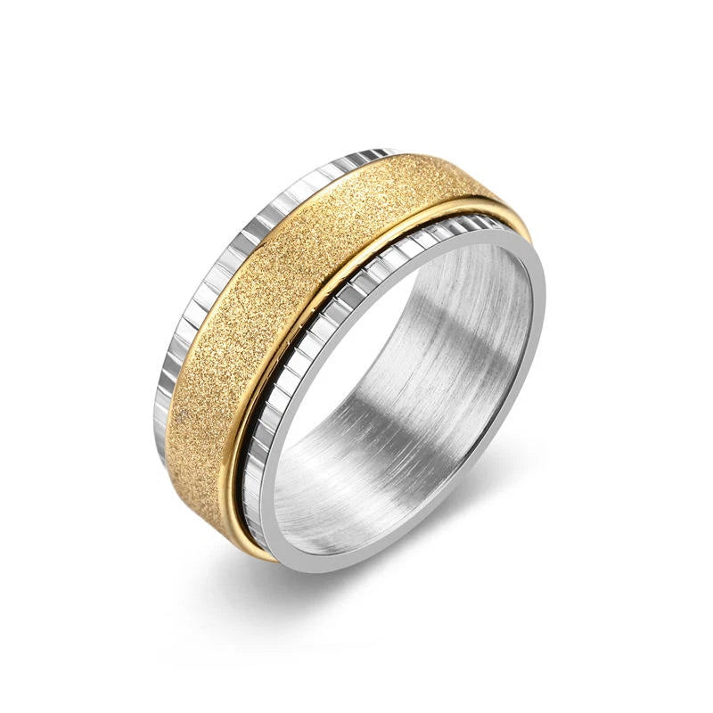 Spinner Blau Silber Gold